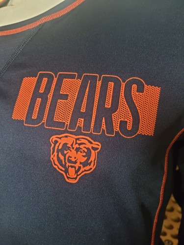 Womens Chicago Bears Long Sleeve Cool Base Performance Shirt XL Nice NFL - Picture 2 of 6