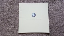 VOLKSWAGEN TOUREG PRICE LIST SALES BROCHURE 2004