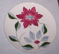 Vintage Blue Ridge Pottery Petal Point  Dinner Plates Set of 2