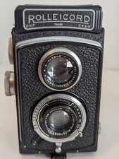 Rollei Rolleicord Ia Type 3 Rollei Camera Film German Camera-Original Case As Is