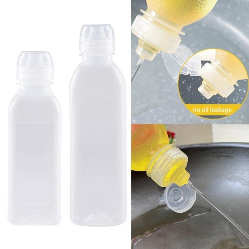 Outdoor Oil Bottle Clear Condiment Container Sealed Oil Pot Liquid