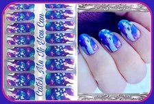 Color Nail Polish Strips, 16ct. CLASSY CLAWS & CCN CUSTOM  CATCH ME IF YOU CAN!