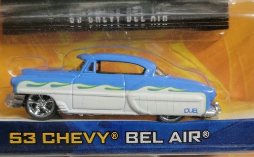 Jada Toys Dub City Old Skool 1953 Chevrolet Bel Air 53 Chevy Diecast 1/64 Scale - Picture 2 of 4