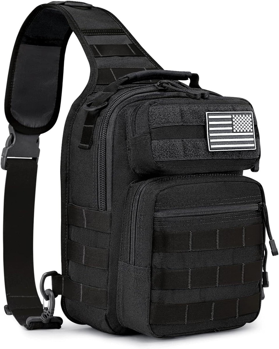 Tactical Sling Bag Backpack Military Rover Shoulder Sling Pack