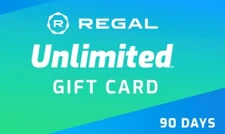 REGAL CINEMAS UNLIMITED MOVIE VOUCHER  VALID FOR 3 MONTHS