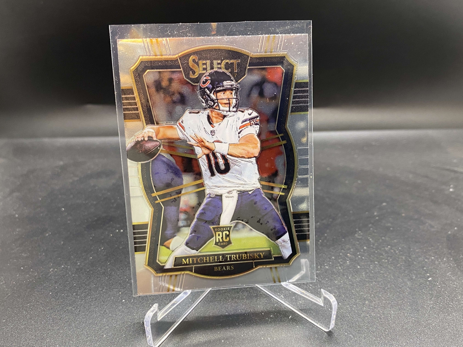 Mitchell Trubisky 2017 Select #197 UNC Bears Steelers RC Rookie
