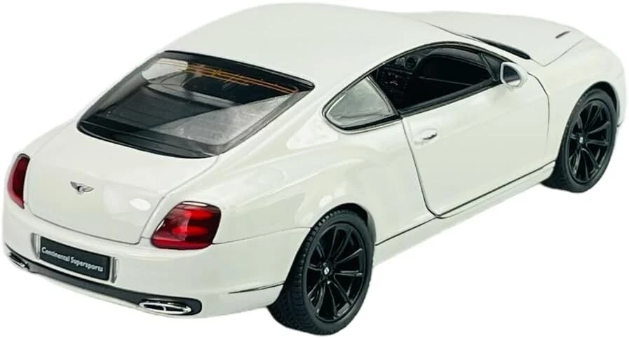 Bentley Continental Supersports Bianco White Welly Nex 1:24 Nuovo 1/24 - Immagine 4 di 4