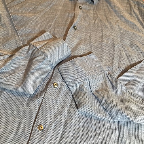 Hugo Boss Tessitura Monti Langarmshirt schmale Passform blau - Größe Medium 41/16 - Bild 12 von 24