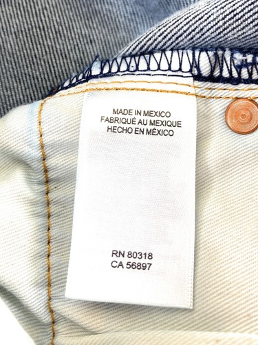 Lucky Brand Men's 110 Slim Stretch Mid Rise Denim Blue Jeans 32x32 - Picture 7 of 17