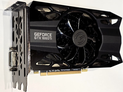 EVGA GeForce GTX 1660 Ti XC 6GB GDDR6 Video Card  (06G-P4-1261-KR)