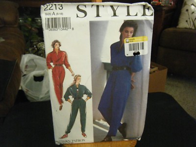 Style 2213 Misses Jumpsuits Pattern - Size 8-18