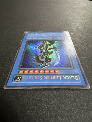 Yu-Gi-Oh! TCG Black Luster Soldier Holo Card SYE-024 1996 - Picture 17 of 24
