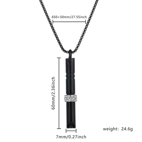 NEW Quit Smoking Breathing Necklace Breathlace Stress Anxiety Relief+Cotton Core - Picture 10 of 26