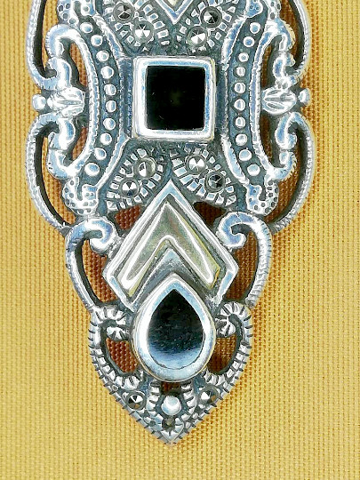 (2325ER) - Solid Gold 10K and Solid Silver 925 On… - image 4