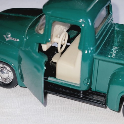 1994 Road Champs 1956 Ford F100 Pickup Truck green (no box) missing taillight? - Picture 14 of 24