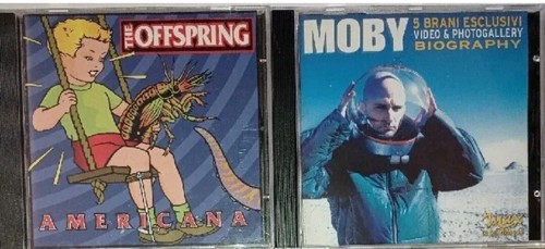 Cd The Offspring Americana 1998 + Cd Moby 5 Brani Esclusivi 2002