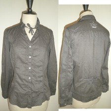 Chemise Chemisier MISS CAPTAIN en 36 Gris tacheté NEUVE !!!