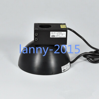 1PC used KKIMAC IDU-C80DW+IFV-C20DW dome coaxial combination light source DC12V