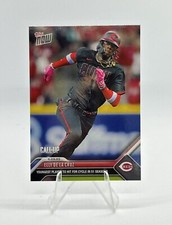 2023 Topps Now Call-Up Elly De La Cruz Rookie Youngest To Hit For Cycle RC #485