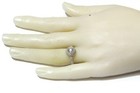 EGL certified 14k white gold 1.80ct round diamond halo engagement ring 4.9g  7 — photo 7