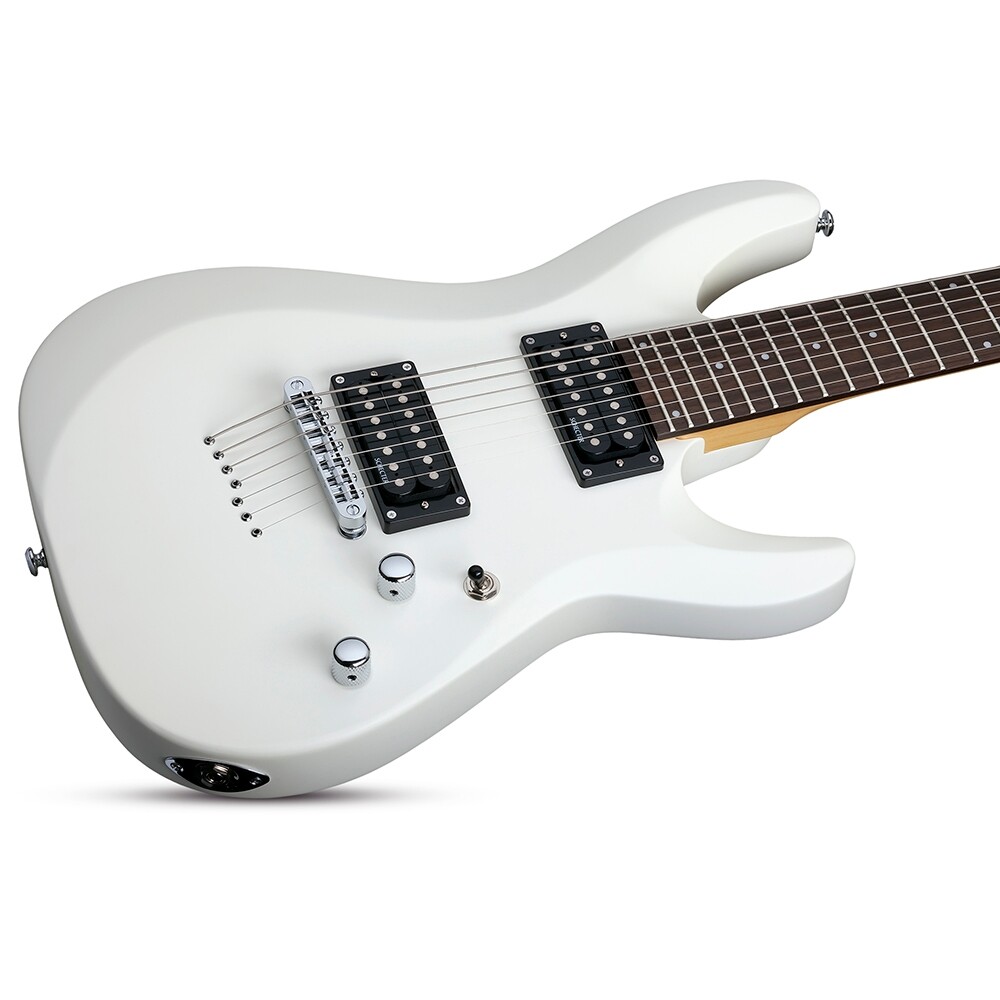 Schecter Guitars 438 C-7 Deluxe 7-String Guitar, Rosewood
