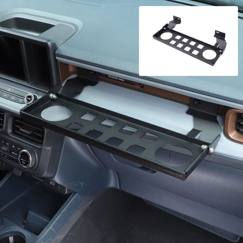 Aluminum Multi-functional  Passenger Side Storage Rack For Ford Maverick 2022+ - Image 2 of 4