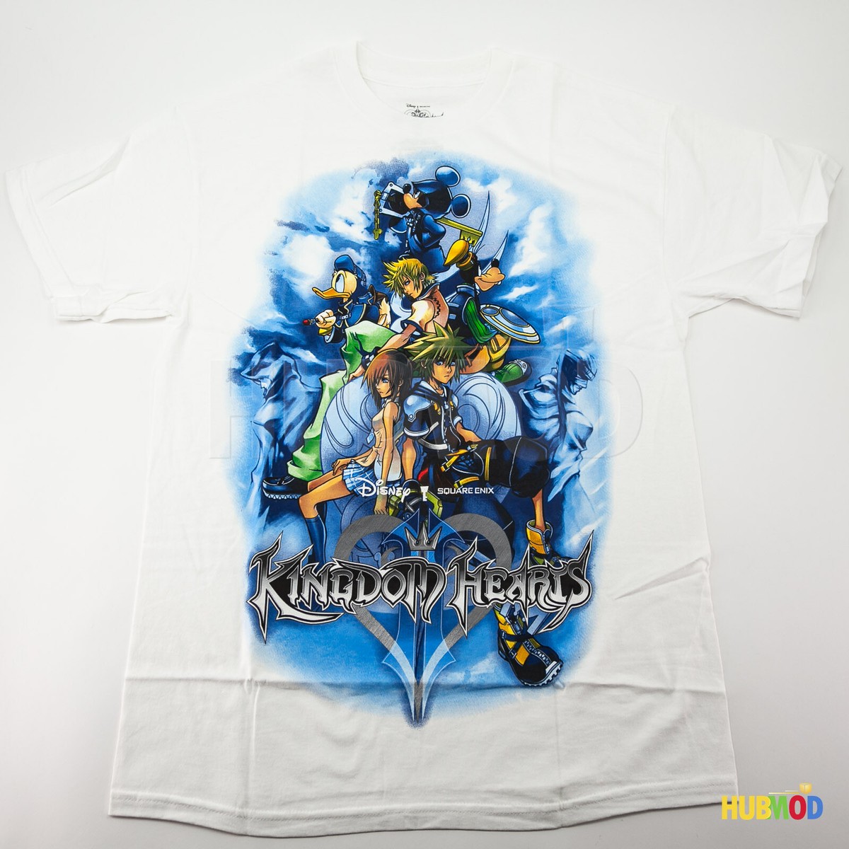 Vintage Kingdom Hearts Heroes Disney Game Mickey Goofy Donald T 