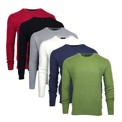 Herren GAP Sweater Pulli 100% Baumwolle Zopfmuster Rundhals dicker Strickpullover 60-15