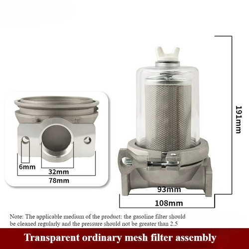 1.5 Inch Stainless Steel Fuel Dispenser Diesel Filter Assembly Washable Filter - Picture 13 of 20