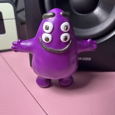 McDonald s Adult Happy Meal GRIMACE Toy 4 Eyes Rare Cactus Plant Flea Market