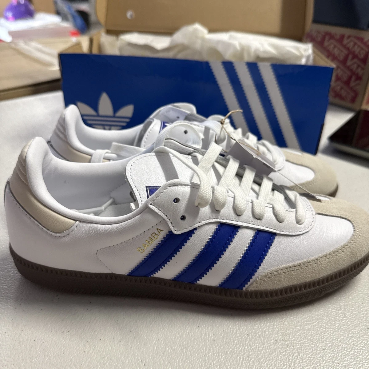 adidas Samba Blue | eBay