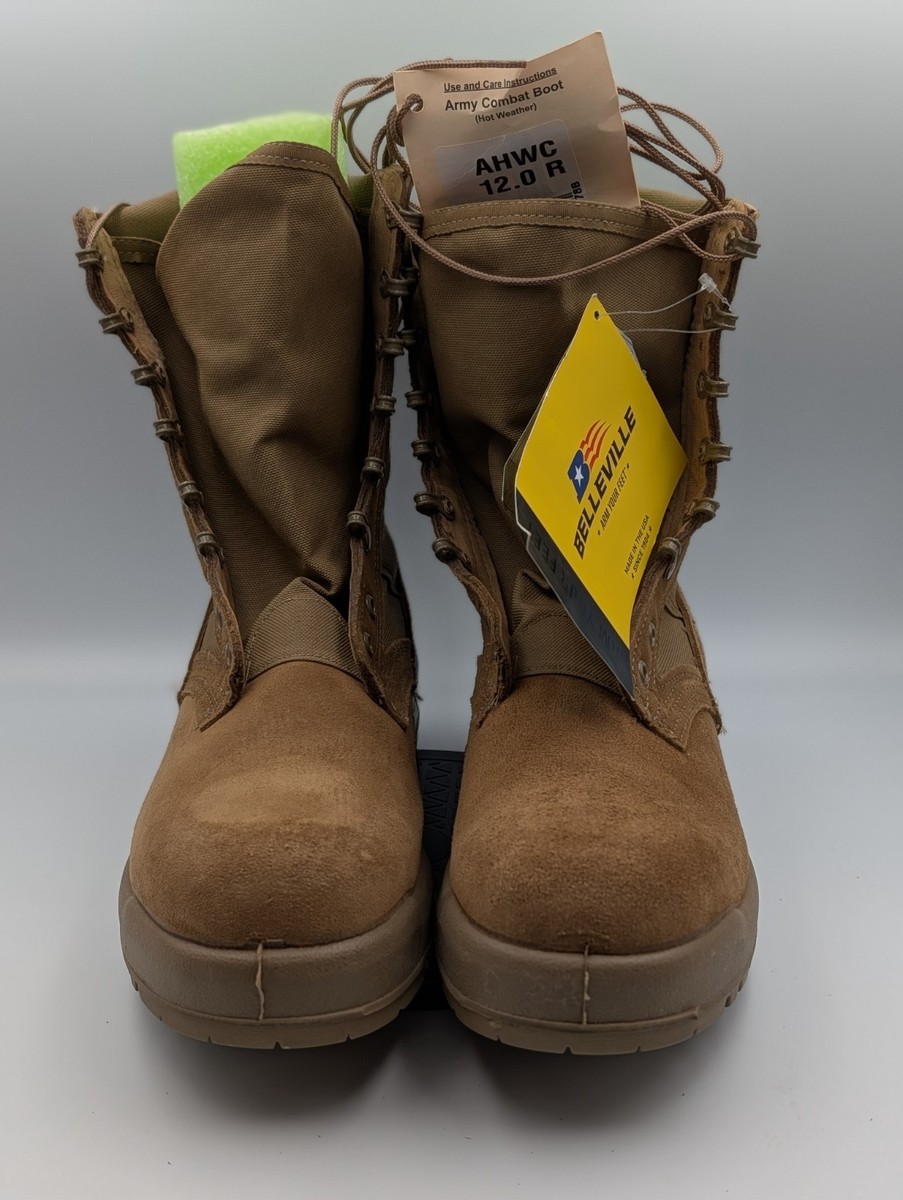 Belleville AHWC Hot Weather Military Combat Boots Coyote  display picture 3