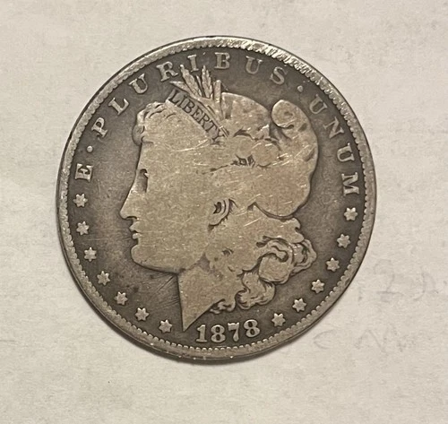 1878 8TF Good Morgan Silver Dollar