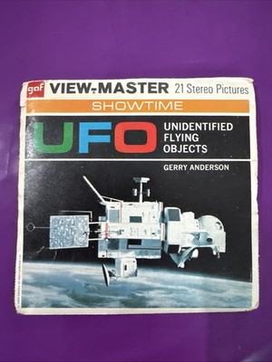 Vintage View-Master Reels UFO Unidentified Flying Objects Gerry Anderson TV Show
