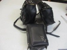 W939 Chopper Universal Leder Satteltaschen Tankrucksack Tank Gepäcktaschen