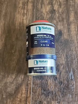 #ad #ad 2 Component Wood Stain Oil 360 mL 12.17 fl oz Clear Natura Onecoat 2K A B $33.75