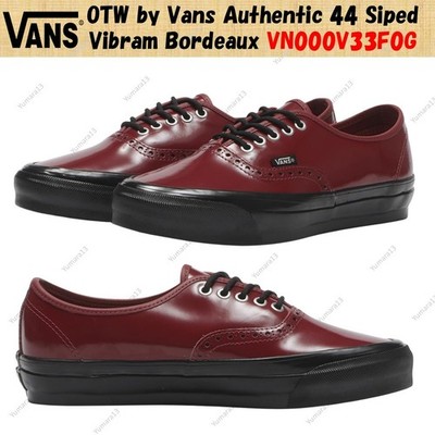 OTW by Vans Authentic 44 Siped Vibram Bordeaux VN000V33F0G Men's Size