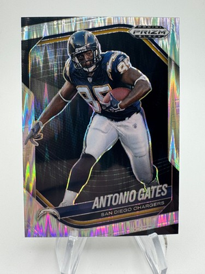 #ad 2025 Prizm Black ANTONIO GATES Skewed Prizm 249 #126 San Diego Chargers $9.99