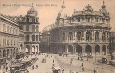 ITALY GENES PIAZZA DE FERRARI PALAZZO DELLA BORSA