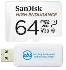 SanDisk 64GB High Endurance Micro SD Memory Card Works with Wyze Cam v3 Pro, ...