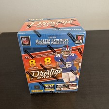 2021 Panini Prestige Football Blaster Box 64 Cards Diamond Parallels Chase RC