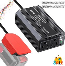 300W Power Inverter DC 20V to AC 220V 120V for Bauer Battery Station Generator