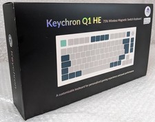 Keychron Q1 HE 75% Wireless Mechanical Keyboard w/Knob RGB Backlit Hot-Swappable