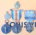 Group of WW1 WW2 French Military Medals