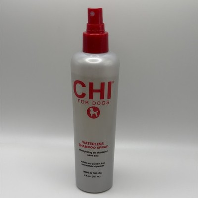 CHI for Dogs Waterless Shampoo Spray 8 oz - New - Sulfate & Paraben Free HTF