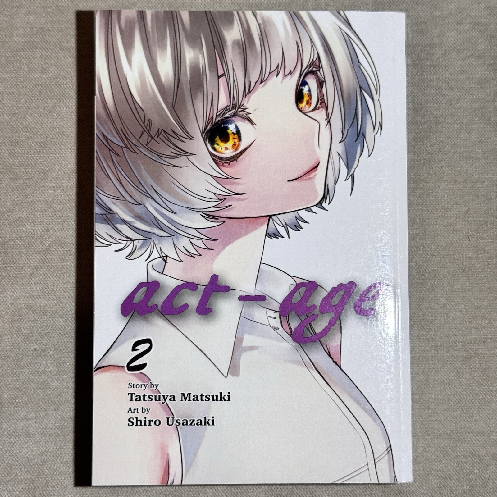 Act Age Volumen 2 Manga Viz Media Tatsuya Matsuki Primera impresión [Inglés]