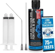 Pool Leak Detection Dye Kit - with 2 Precision Applicators - Made in USA -...