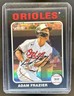 2024 Topps Heritage High Number Adam Frazier Chrome Black Refractor #/75 Orioles