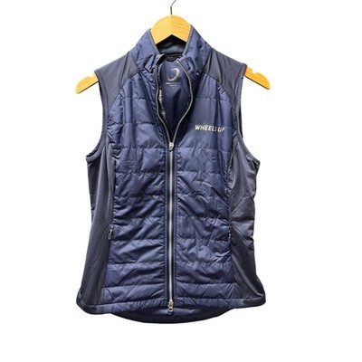 Zero Restriction Jacket Womens Small WHEELS UP Full Zip Tess Hybrid Golf Vest