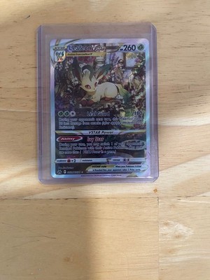 Pokémon TCG - Leafeon VSTAR - Alt Art - GG35/GG70 Crown Zenith - NEAR MINT